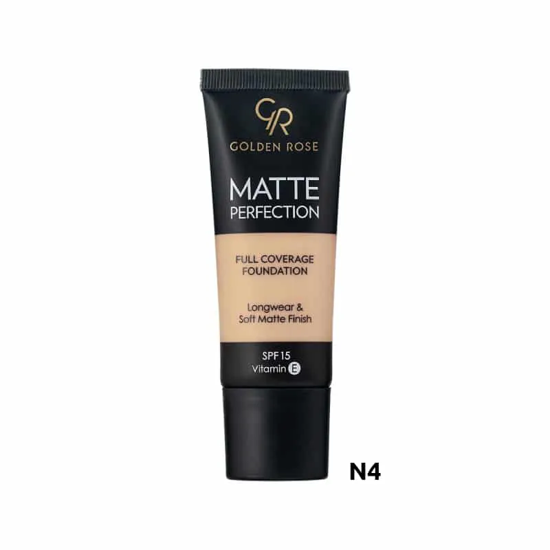 Golden Rose Matte Perfection Foundation N4