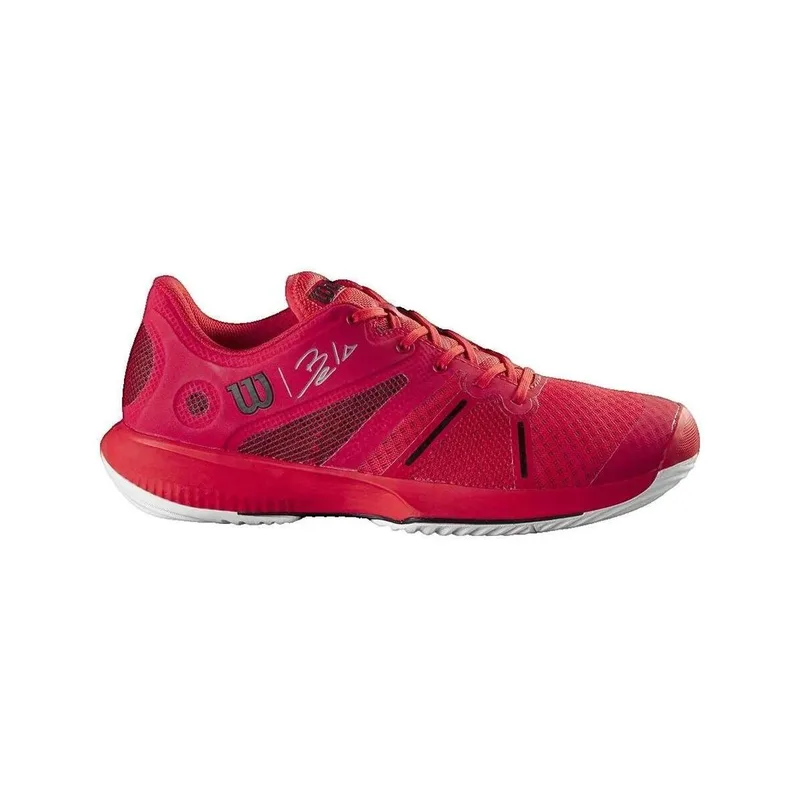 Παπούτσια του τέννις Wilson Chaussures de sport indoor Bela Pro Rouge