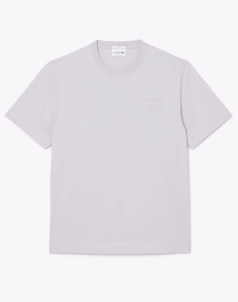 LACOSTE ΜΠΛΟΥΖΑ ΚΜ TEE-SHIRT SS 3TH0753-ACZ LightGray