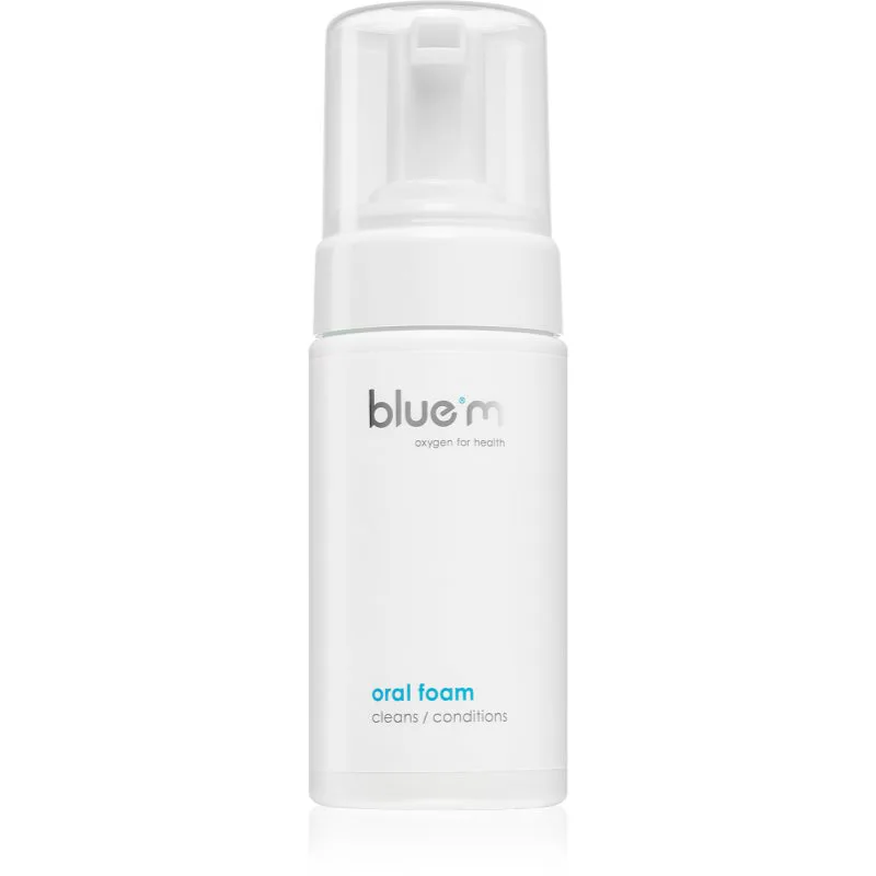 bluem Oxygen for Health στοματικός αφρός 2 σε 1 για καθαρισμό των δοντιών και ούλων χωρίς οδοντόβουρτσα και νερό 100 ml