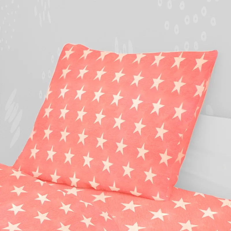 Μαξιλαροθήκη 50x70 Dimcol Star 34 Coral 50x70