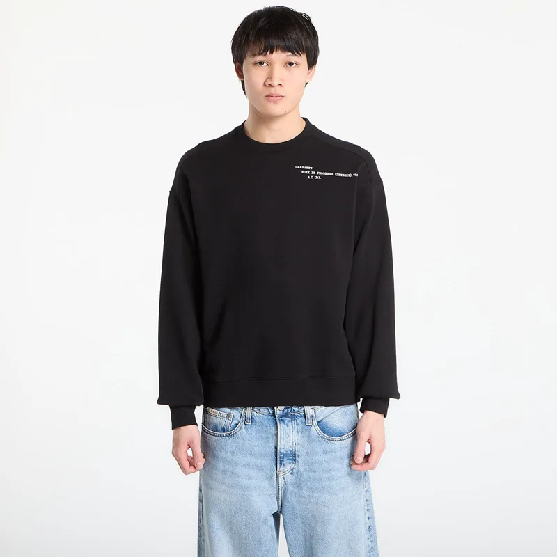 Φούτερ Carhartt WIP Punched Sweat UNISEX Black M