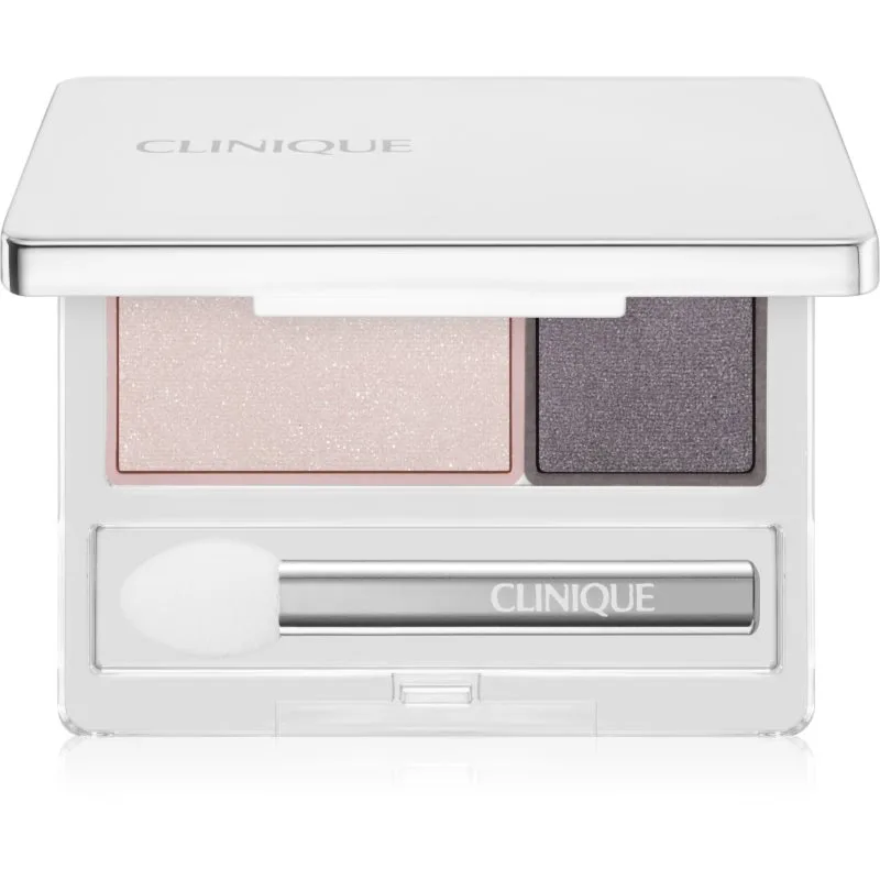 Clinique All About Shadow™ Duo διπλές σκιές ματιών απόχρωση Duo Uptown/Downtown - Shimmer/Matte 1.7 γρ
