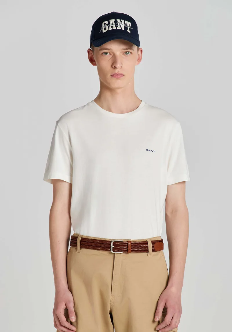 GANT Μπλούζα της σειράς Contrast Logo - 2013032 113 White