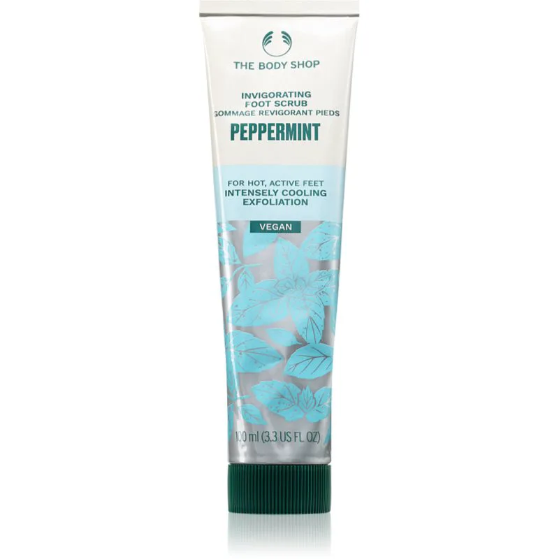The Body Shop Peppermint Foot Scrub απολέπιση με μέντα 100 ml