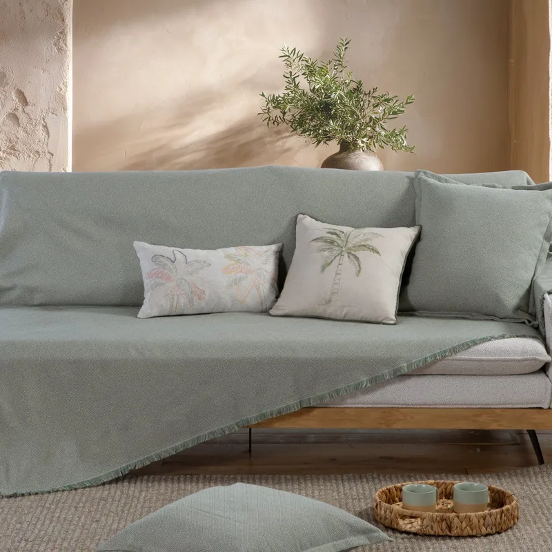 Ριχτάρι Καναπέ Διθέσιου (170x250) Nef-Nef Homeware Loen Green