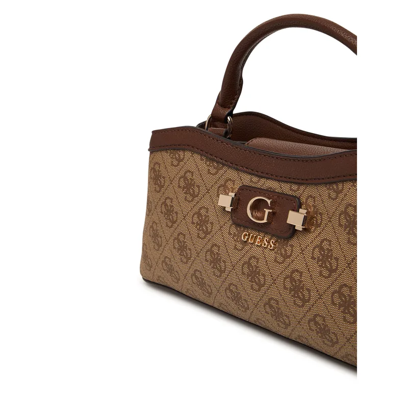 Τσάντα Guess Lindsey HWSG97 49050 Ανοιχτό καφέ