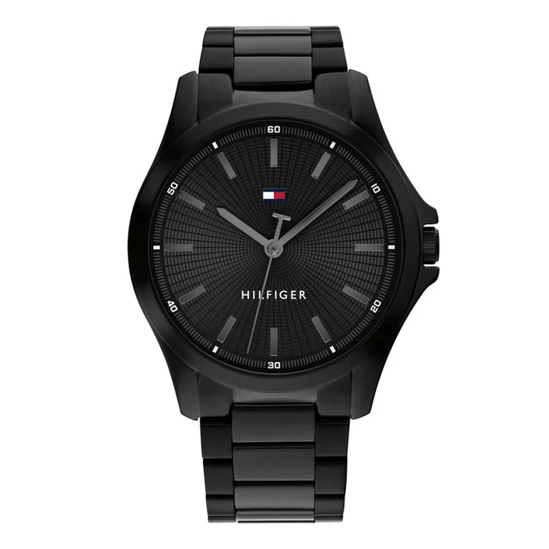 TOMMY HILFIGER Casual Black Stainless Steel Bracelet 1710680