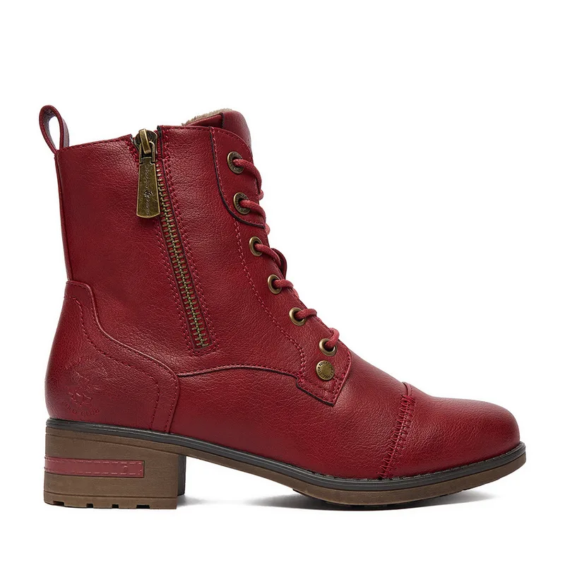 Μποτίνια Beverly Hills Polo Club CEO-WS6631-01 Κόκκινο