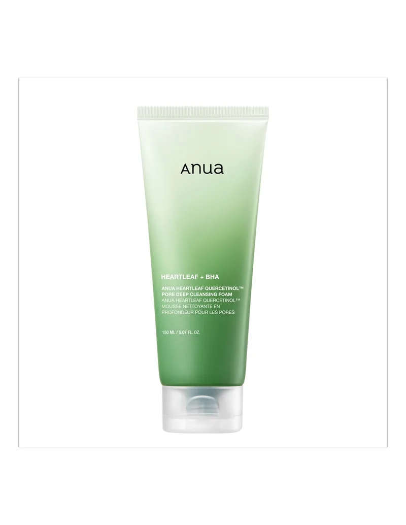 Anua Heartleaf Quercetionl Pore Deep Cleansing Foam (Ανανεωμένη Συσκευασία) 150ml