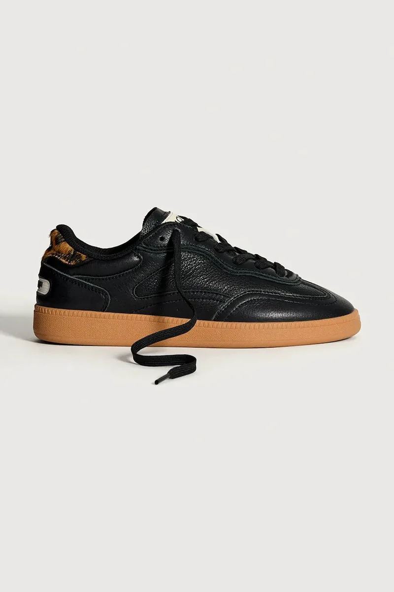 Hoff Δερμάτινα sneakers Hoff ALLEY BLACK WOMAN