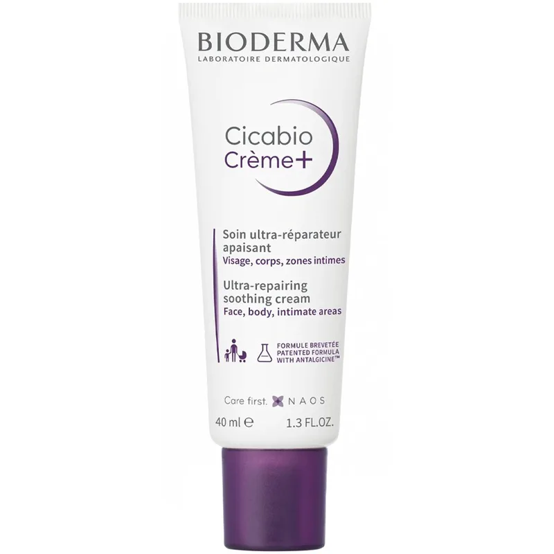Bioderma Cicabio Creme+ Ultra-Repairing Soothing Cream Επανορθωτική Καταπραϋντική Κρέμα που Βελτιστοποιεί την Διαδικασία Επούλωσης 40ml