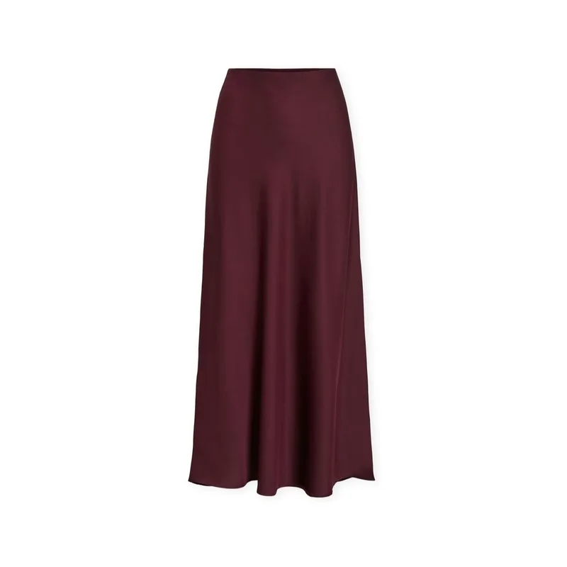 Μακρυές φούστες Vila Noos Elette Skirt - Fig