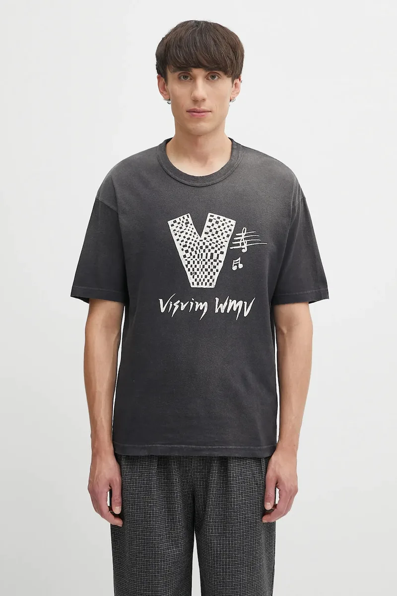 Βαμβακερό μπλουζάκι Visvim jumbo tee s/s v