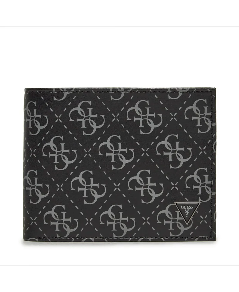 Guess Ανδρικό Πορτοφόλι Milano Billfold SMVELELEA20-DAB Μαύρο