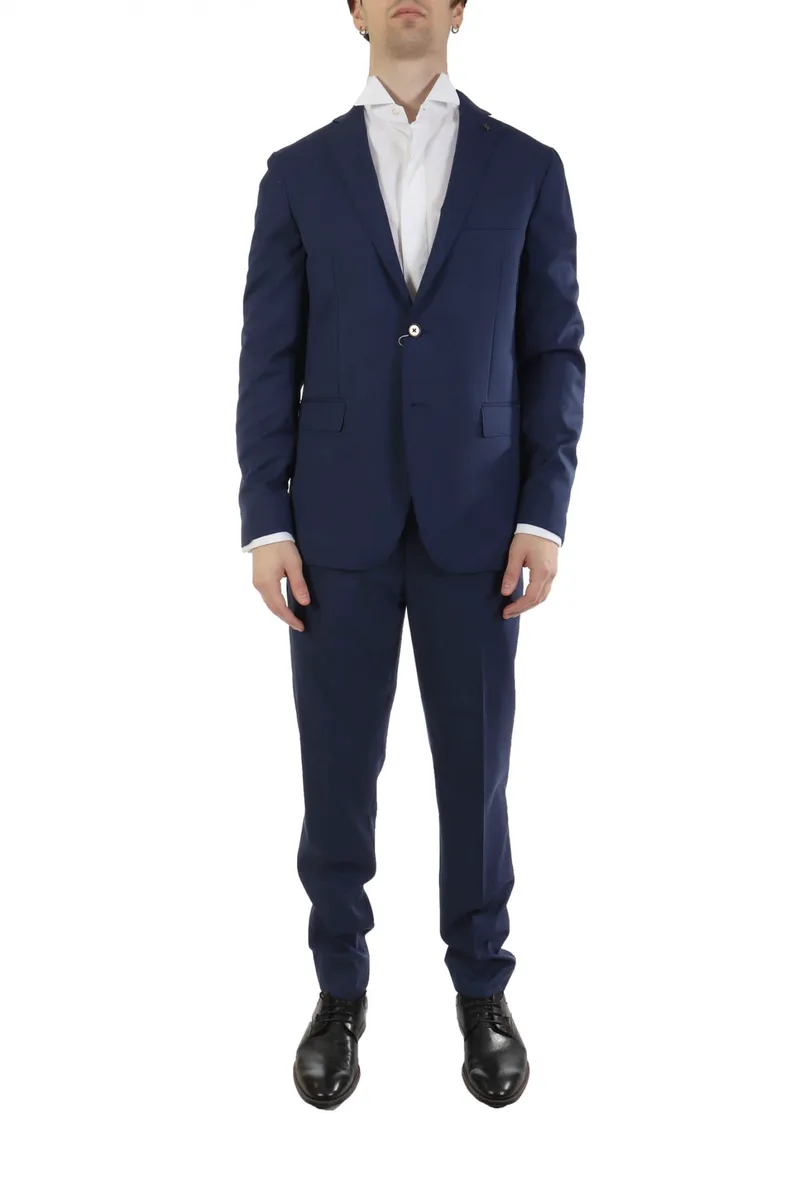 MICHAEL KORS ΚΟΣΤΟΥΜΙ TWILL WOOL ΜΠΛΕ