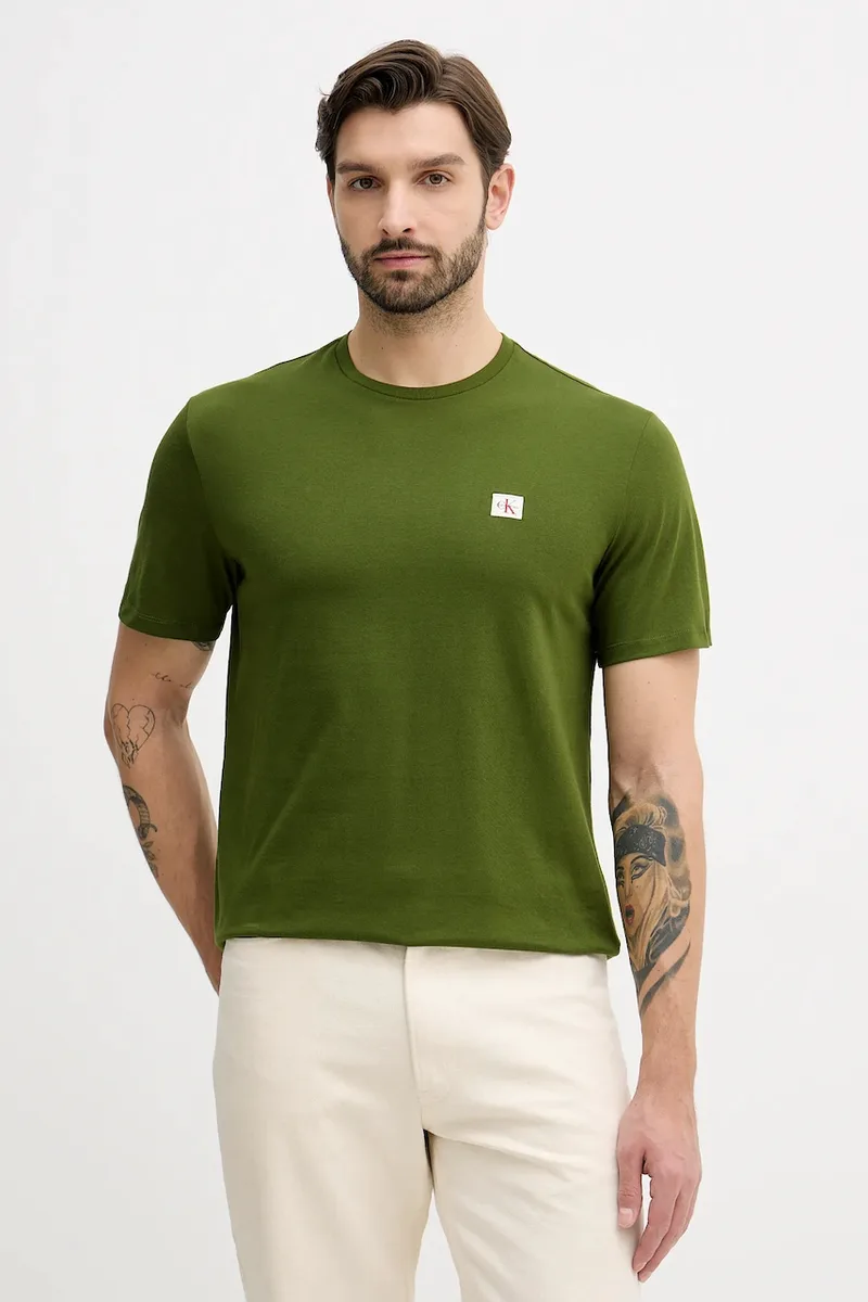 Calvin Klein Jeans T-shirt ανδρικό βαμβακερό