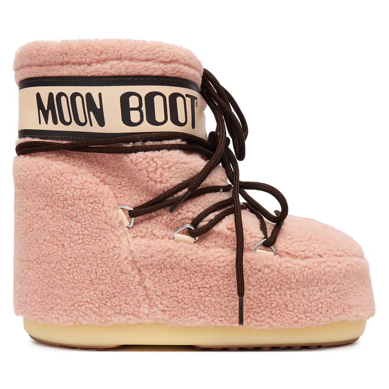 Μπότες Χιονιού Moon Boot Mb Icon Fleece 80D1409700 Ροζ
