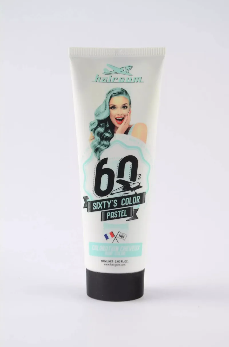 Hairgum Sixty's Color Ice Blue Hair Dye 60ml