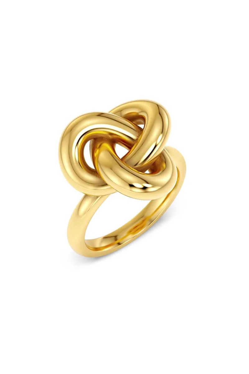 EDBLAD γυναικείο δαχτυλίδι "Infinity Knot Χρυσό L" - 129867-L
