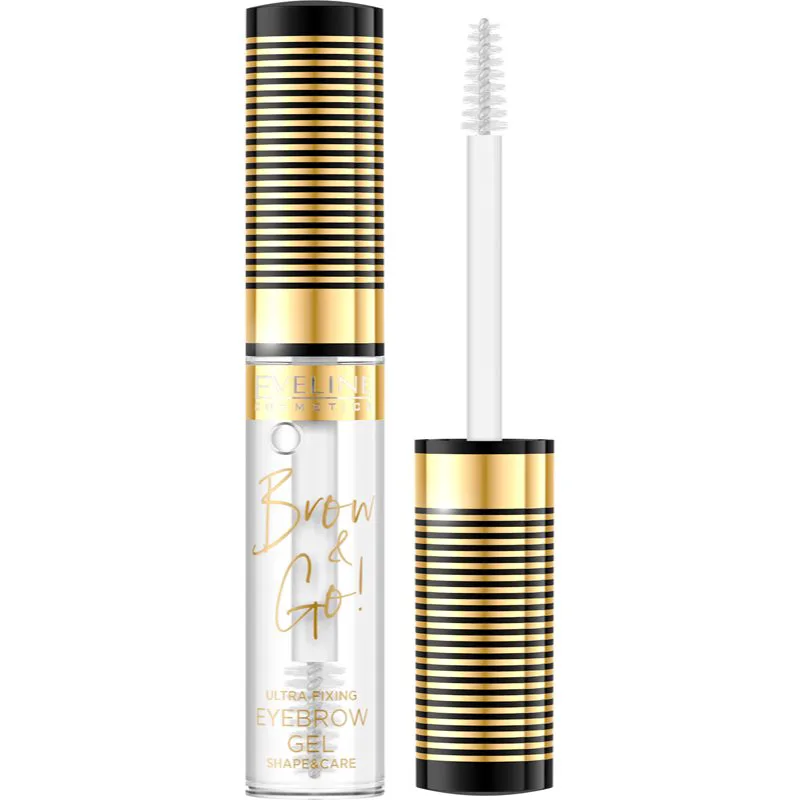 Eveline Cosmetics Brow & Go! σταθεροποιητικό τζελ Για τα φρύδια 6 ml
