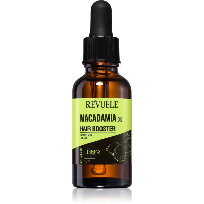 Revuele Macadamia Oil Hair Booster περιποιητικό λάδι για βαμμένα μαλλιά 30 ml