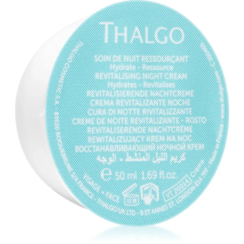 Thalgo Source Marine Revitalising Night Cream αναζωογονητική κρέμα νύχτας ανταλλακτικό 50 ml