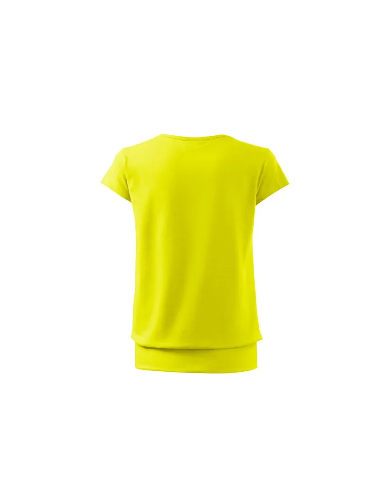 Malfini Γυναικείο Διαφημιστικό T-shirt Κοντομάνικο σε Κίτρινο Χρώμα MLI-12096