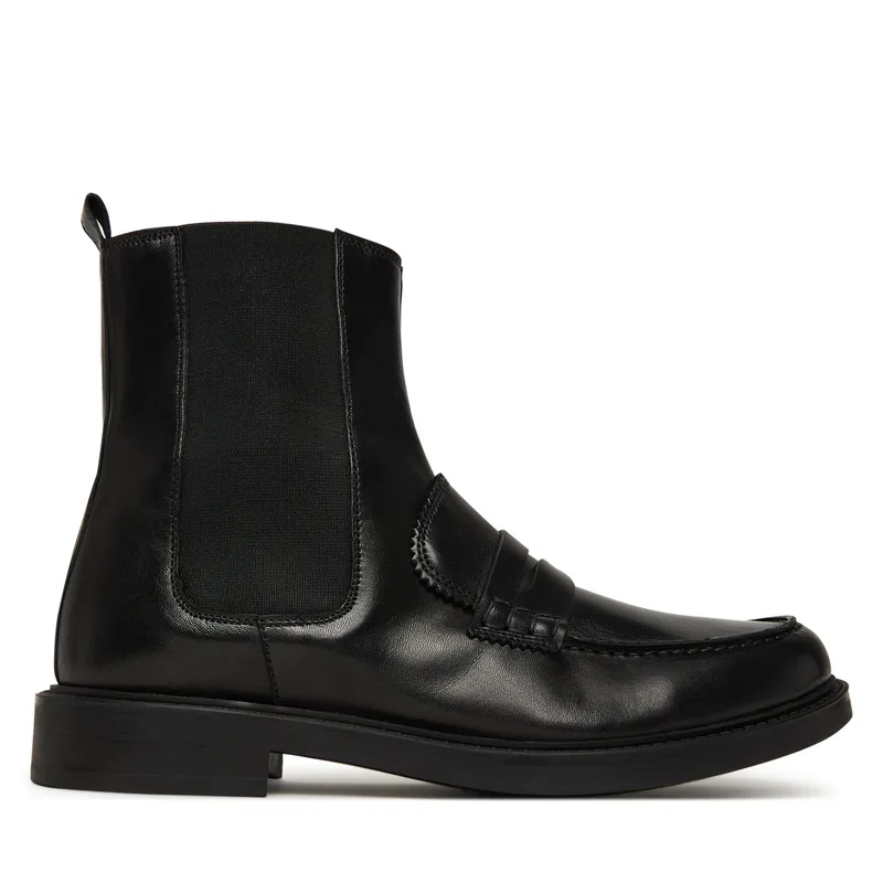 Μποτάκια με λάστιχο Pollini SA21143G0NTP0000 Μαύρο