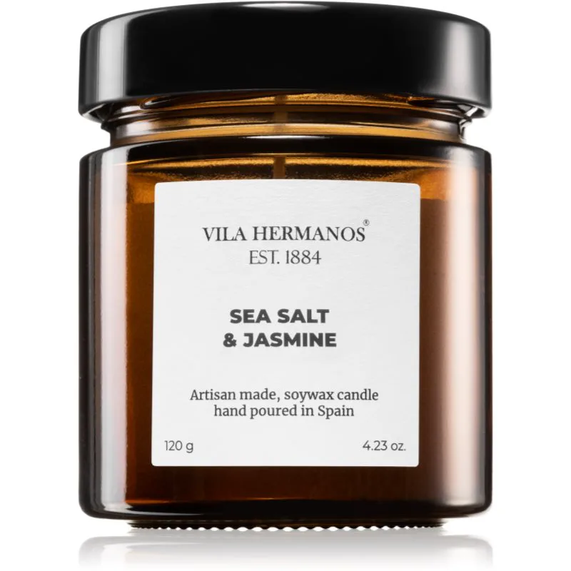 Vila Hermanos Apothecary Sea Salt & Jasmine αρωματικό κερί 120 γρ