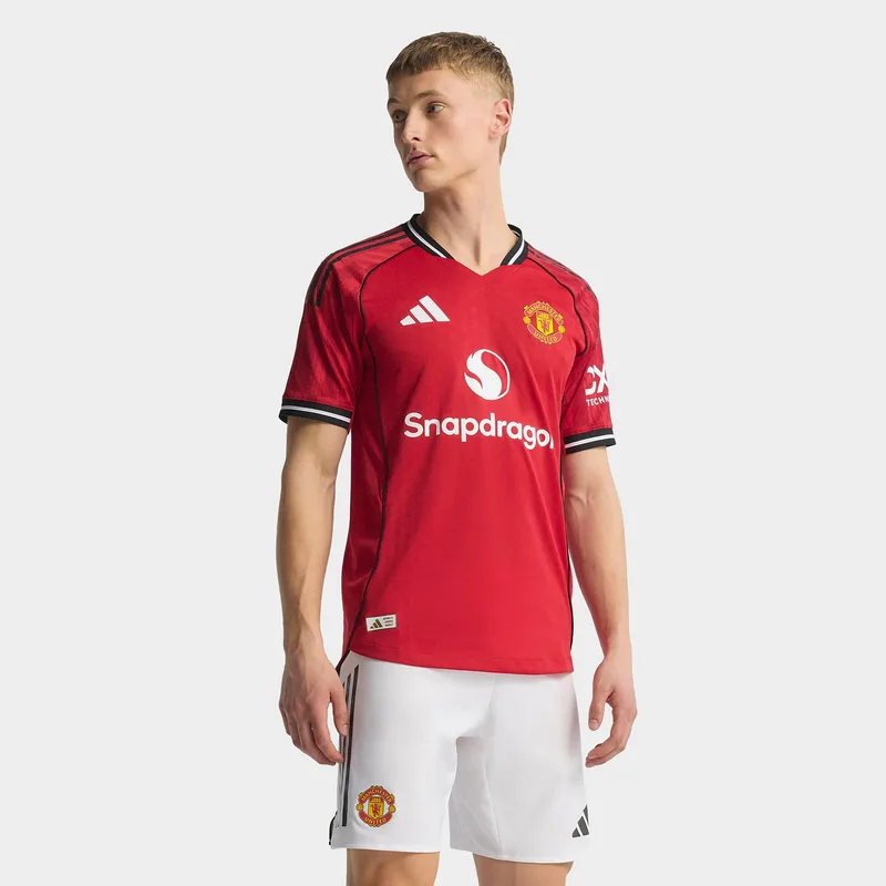 adidas Manchester FC United 25/26 Home Authentic Ανδρική Ποδοσφαιρική Φανέλα (9000249571_77034)