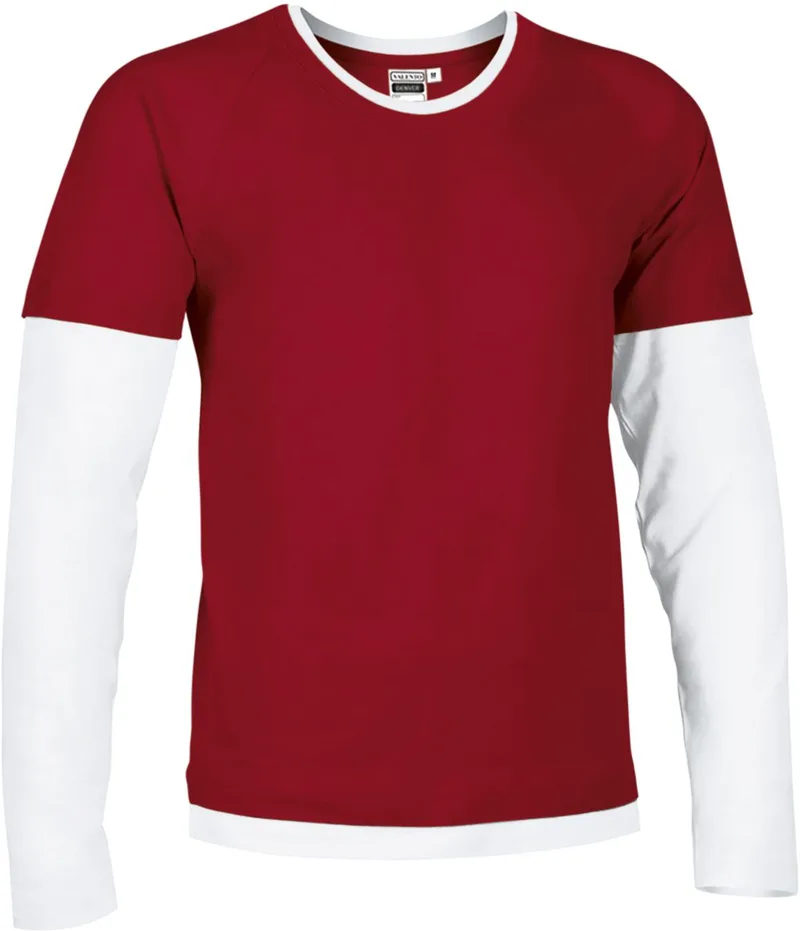 T-Shirt DENVER Valento CAVADENRB Lotto Red-White