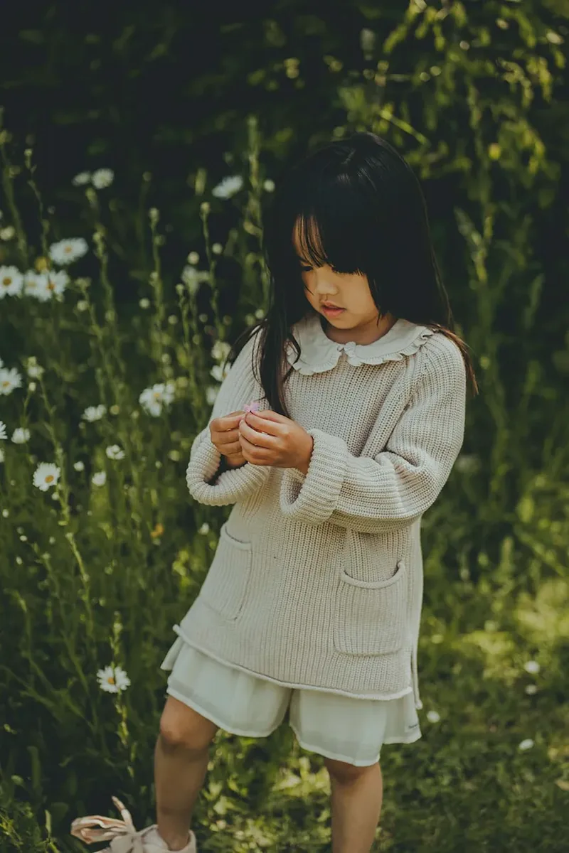 Παιδικό βαμβακερό πουλόβερ Donsje Stella Sweater