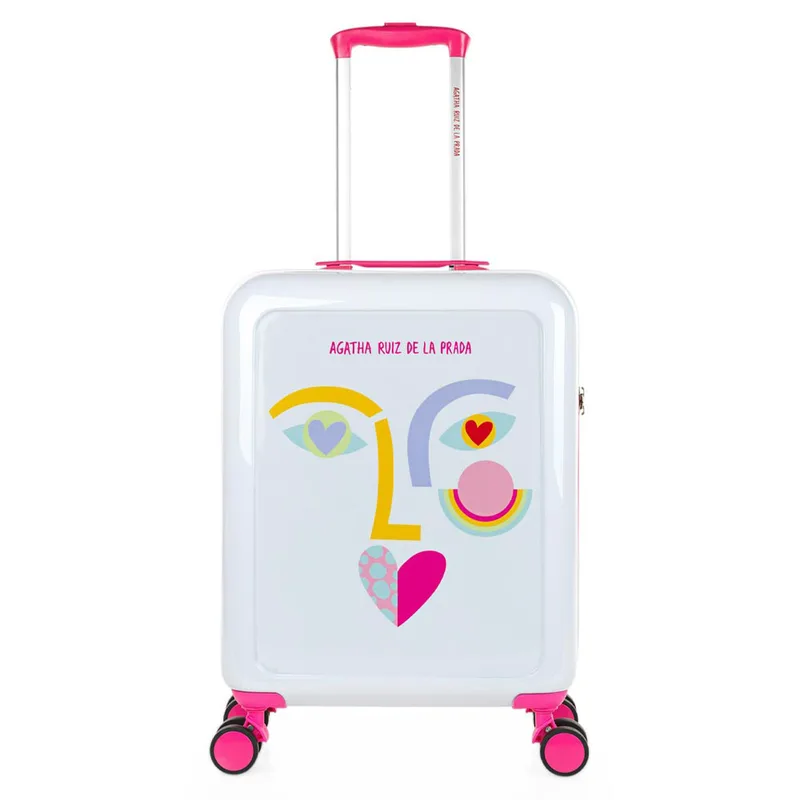 Βαλίτσα Καμπίνας AGATHA RUIZ DE LA PRADA Face Φούξια 133550-16