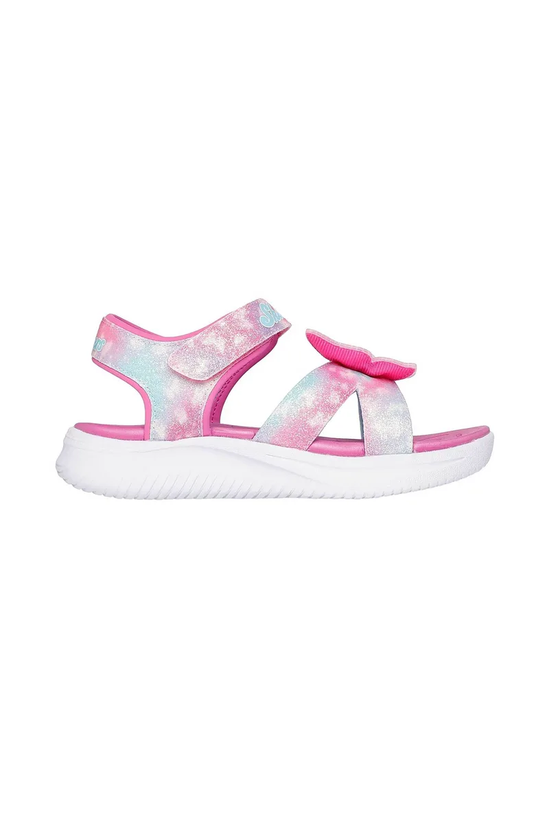 Skechers παιδικά πέδιλα "Butterfly Brites" (27,5-33,5) - 372423 Ροζ
