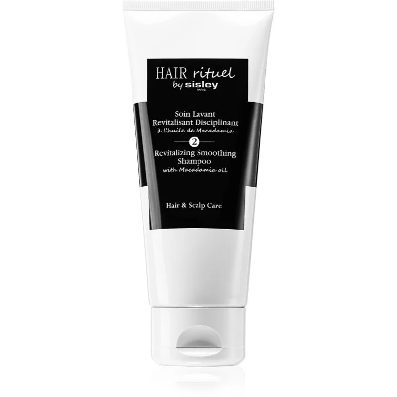 Hair Rituel by Sisley Revitalizing Smoothing Shampoo with Macadamia oil λειαντικό σαμπουάν για όλους τους τύπους μαλλιών 200 ml