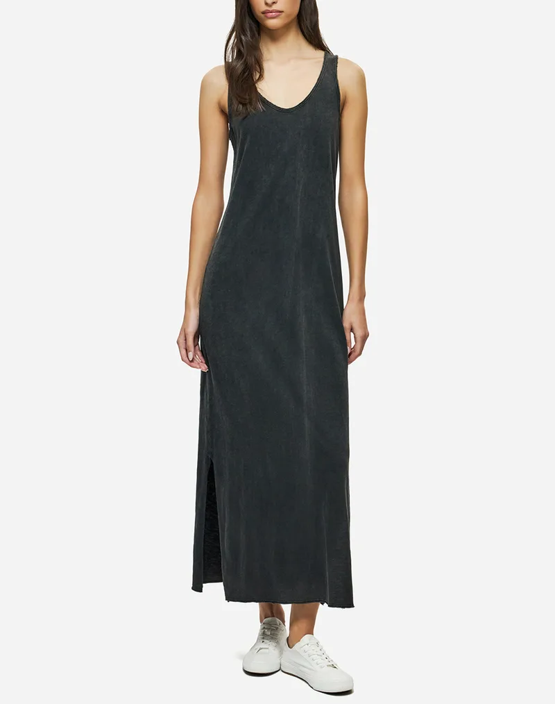 DIRTY LAUNDRY MAXI TANK DRESS DLWD000078-VINTAGE BLACK JetBlack