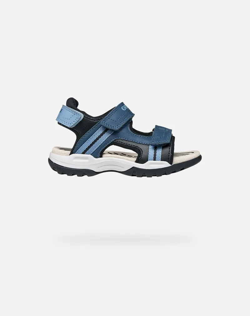 GEOX J BOREALIS B. A - ELAS+WAX.SYN J450RA015MEC4J9B 36-41-C4J9B JeanBlue