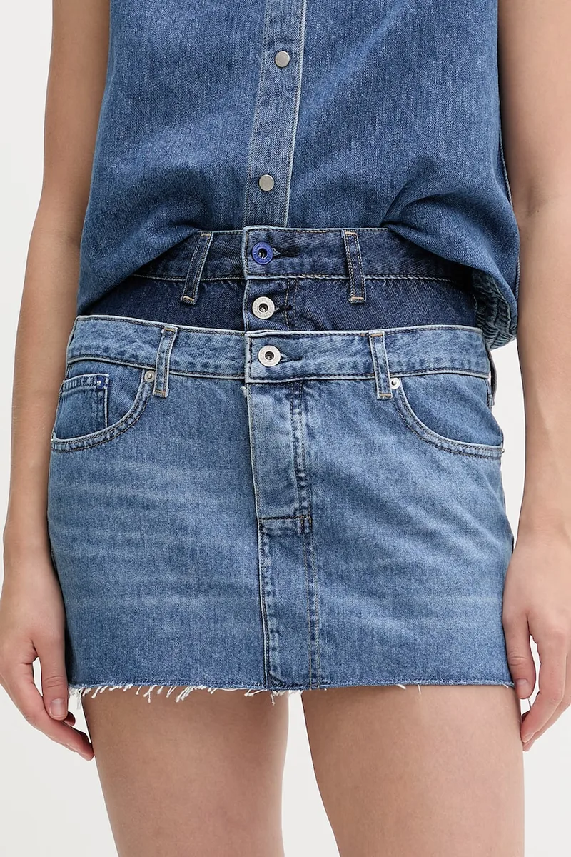 Karl Lagerfeld Jeans φούστα ντένιμ