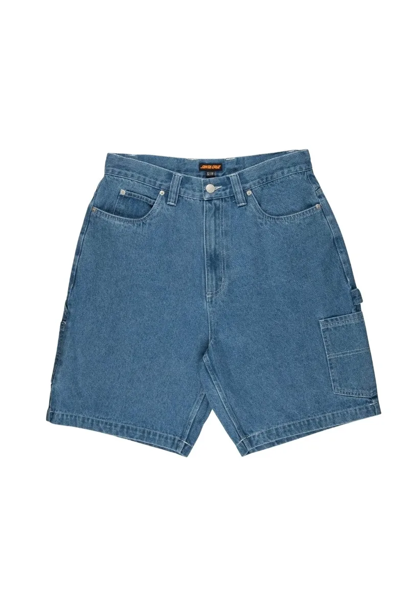 SANTA CRUZ Βερμούδες Carpenter Big Shorts - ΜΠΛΕ -SCA-SHR-5255-DENIM