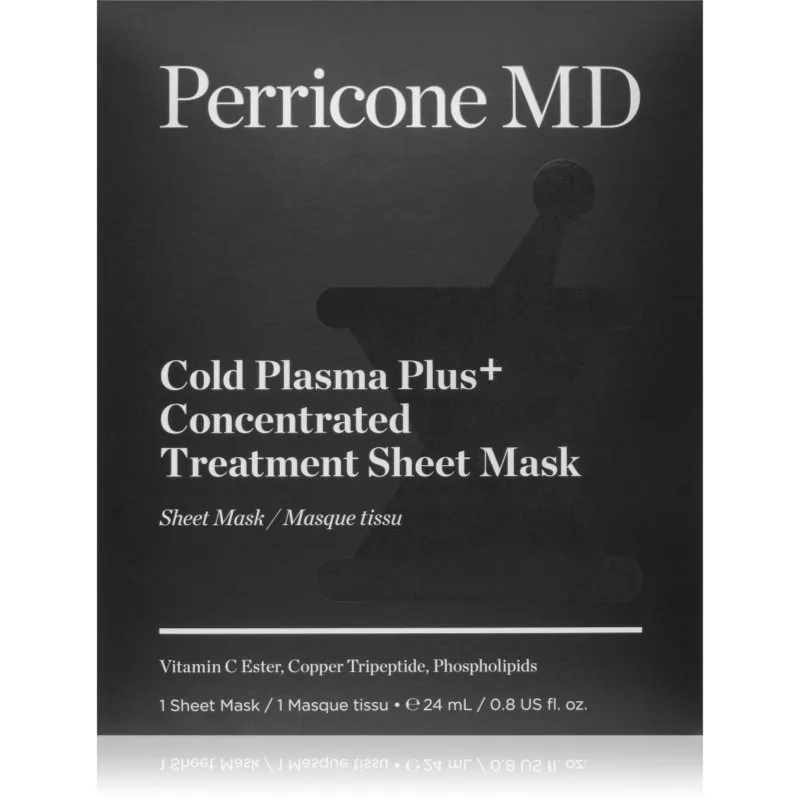 Perricone MD Cold Plasma Plus+ Treatment Sheet Mask υφασμάτινη μάσκα περιποίησης 1 τμχ