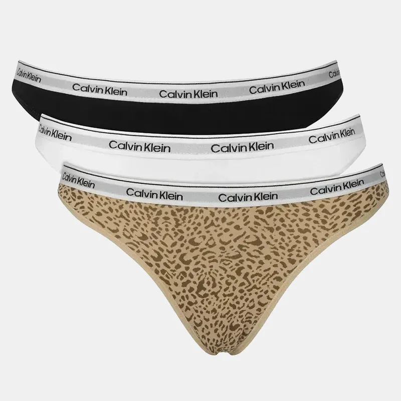 Calvin Klein Thong 3-Pack Γυναικεία Εσώρουχα (9000271124_93544)