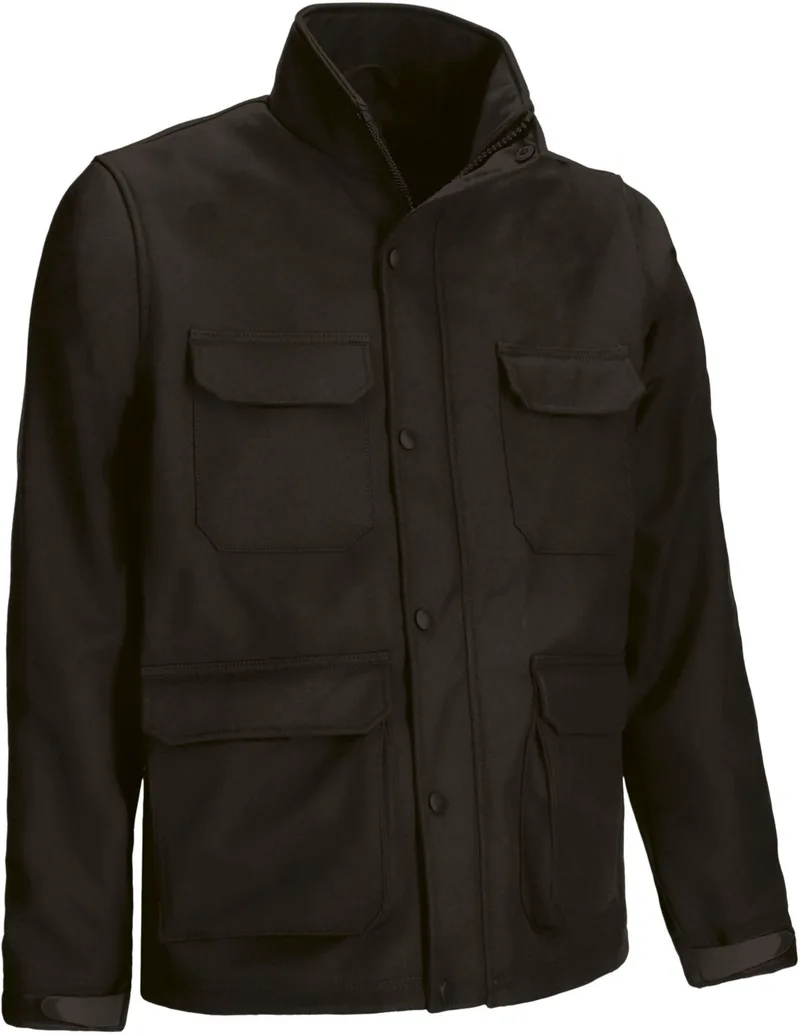 Μπουφάν Softshell JEREMY Valento CQVAJERNG Black