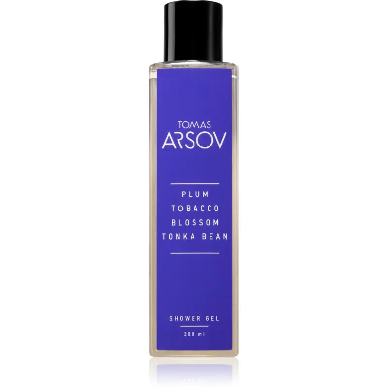 Tomas Arsov Plum Tobacco Blossom Tonka Bean αρωματισμένο τζελ ντους 200 ml