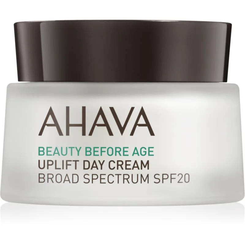 AHAVA Beauty Before Age ανυψωτική κρέμα για λαμπρότητα και λείανση επιδερμίδας SPF 20 50 ml