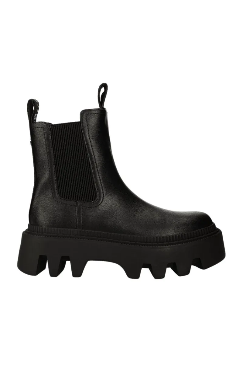 BUFFALO Ανδρικα Μποτάκια FLORA CHELSEA LO - BLACK-1622356-BLACK