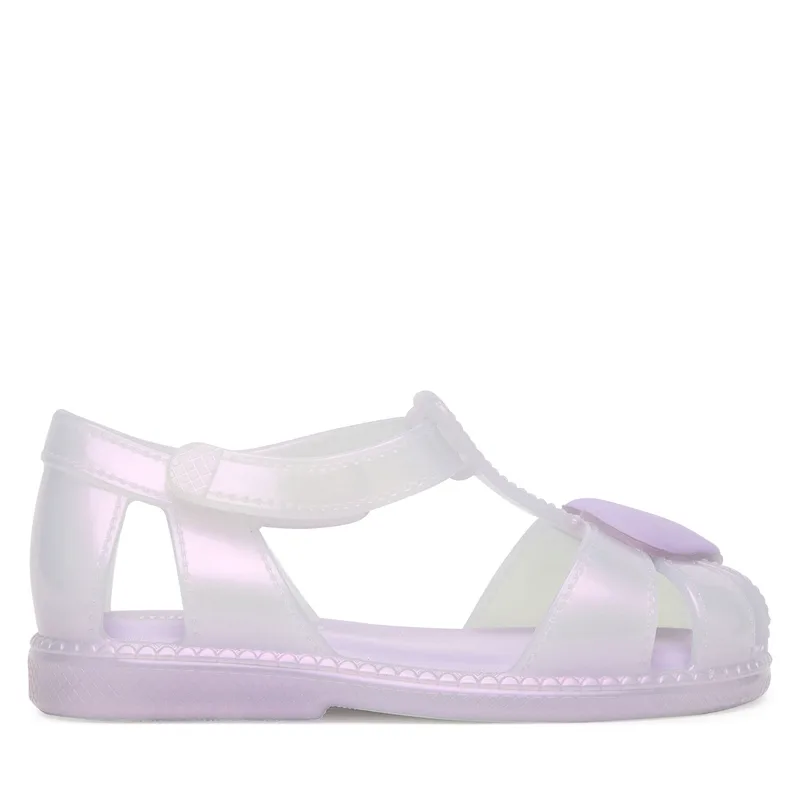 Σανδάλια Melissa Mini Melissa Hip Heart Ballerina Bb 37783 Μωβ