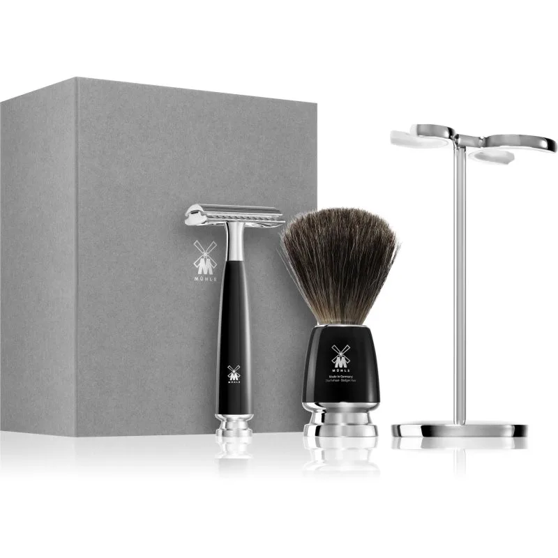 Mühle RYTMO Black Pure Badger σετ ξυρίσματος