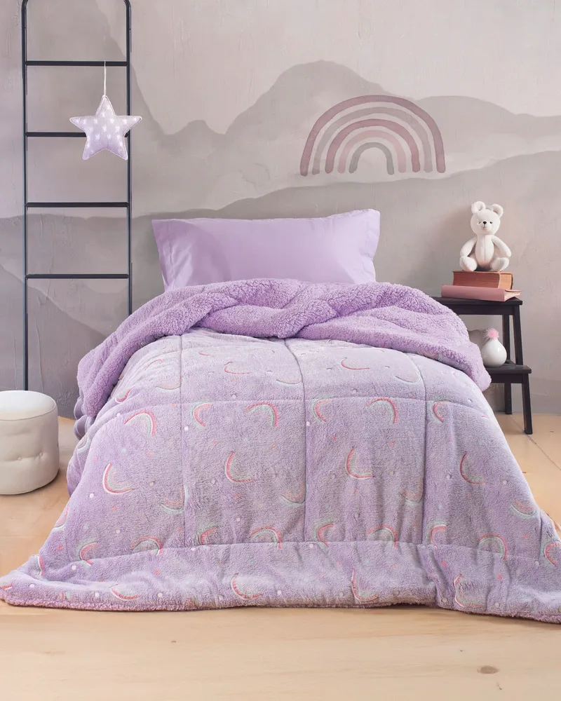 Παιδικό Κουβερτοπάπλωμα Μονό Rythmos Nelie 160x220