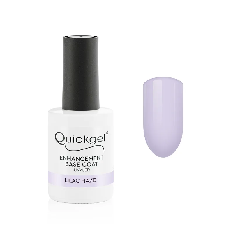 Quickgel Enhancement Base Coat - Lilac Haze - 15ml